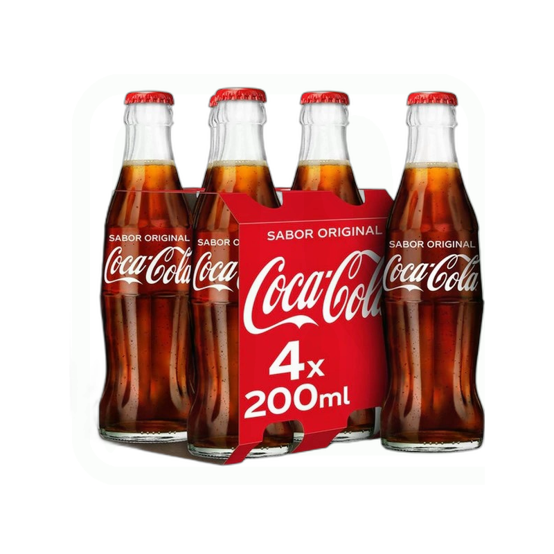 REFRESCO COLA CRISTAL 4*200ML 