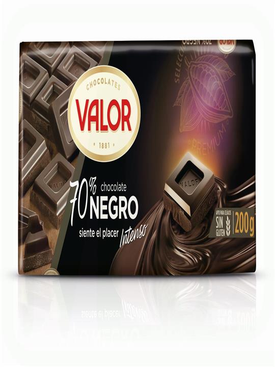 CHOCOLATE PURO 70% 200 GR