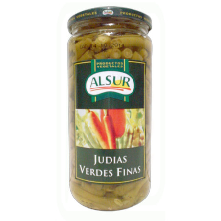 JUDIAS VERDES FINAS CRISTAL 360 GRAMOS