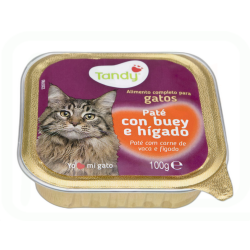 ALIMENTO GATOS BUEY TARRINA 100GR 