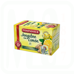 INFUSION JENGIBRE LIMON PACK-20 INFUSIONES