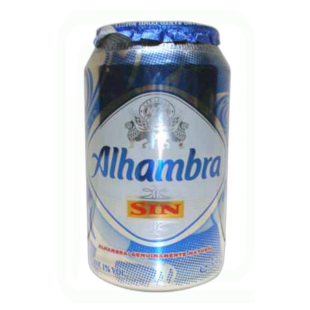 CERVEZA SIN ALCOHOL LATA-33CL