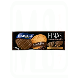 GALLETAS DIGESTIVE CHOCOLATE/NEGRO 170GR 