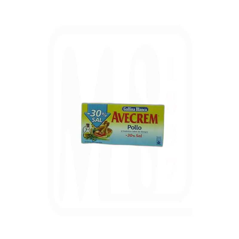 AVECREM POLLO 30% MENOS SAL PACK-10 PASTILLAS