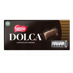 CHOCOLATE DOLCA NEGRO 100GR 