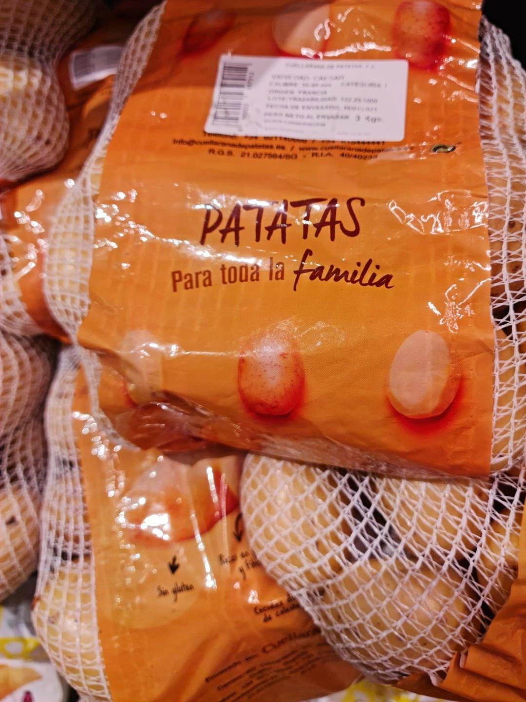 PATATAS BLANCAS MONALISA BOLSA 3 KG