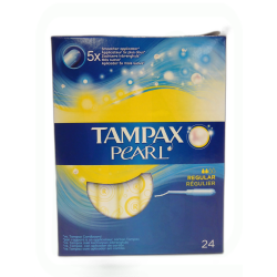 TAMPON PEARL REGULAR 24 UNIDADES 