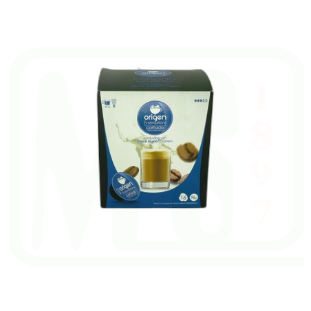 CAFE CORTADO DESCAFEINADO PACK-16 CAPSULAS