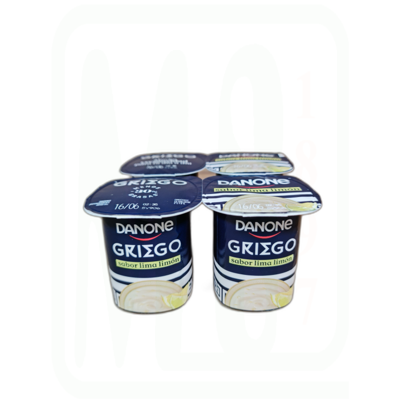 YOGUR GRIEGO SABOR LIMA LIMON PACK-4 X 110 GR