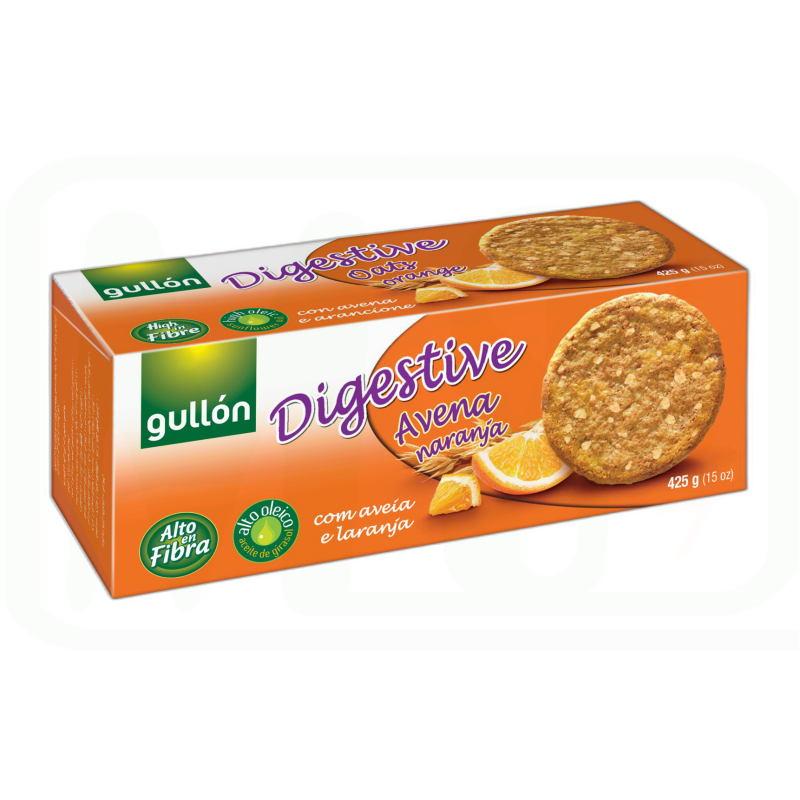 GALLETA DIGESTIVE AVENA NARANJA 420 GR