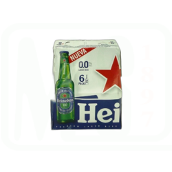 CERVEZA 0.0.% ALCOHOL 6*25CL 