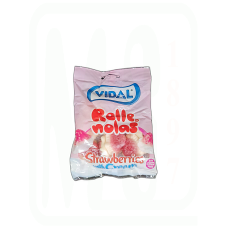 GOMINOLAS RELLENOLAS STRAWBERRIES CREAM 90 GR