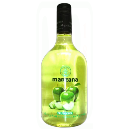 LICOR MANZANA SIN ALCOHOL 70CL 