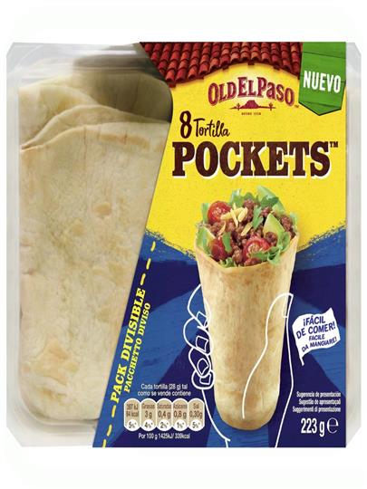 TORTILLAS MEXICANAS POCKET PACK-8 223 GR