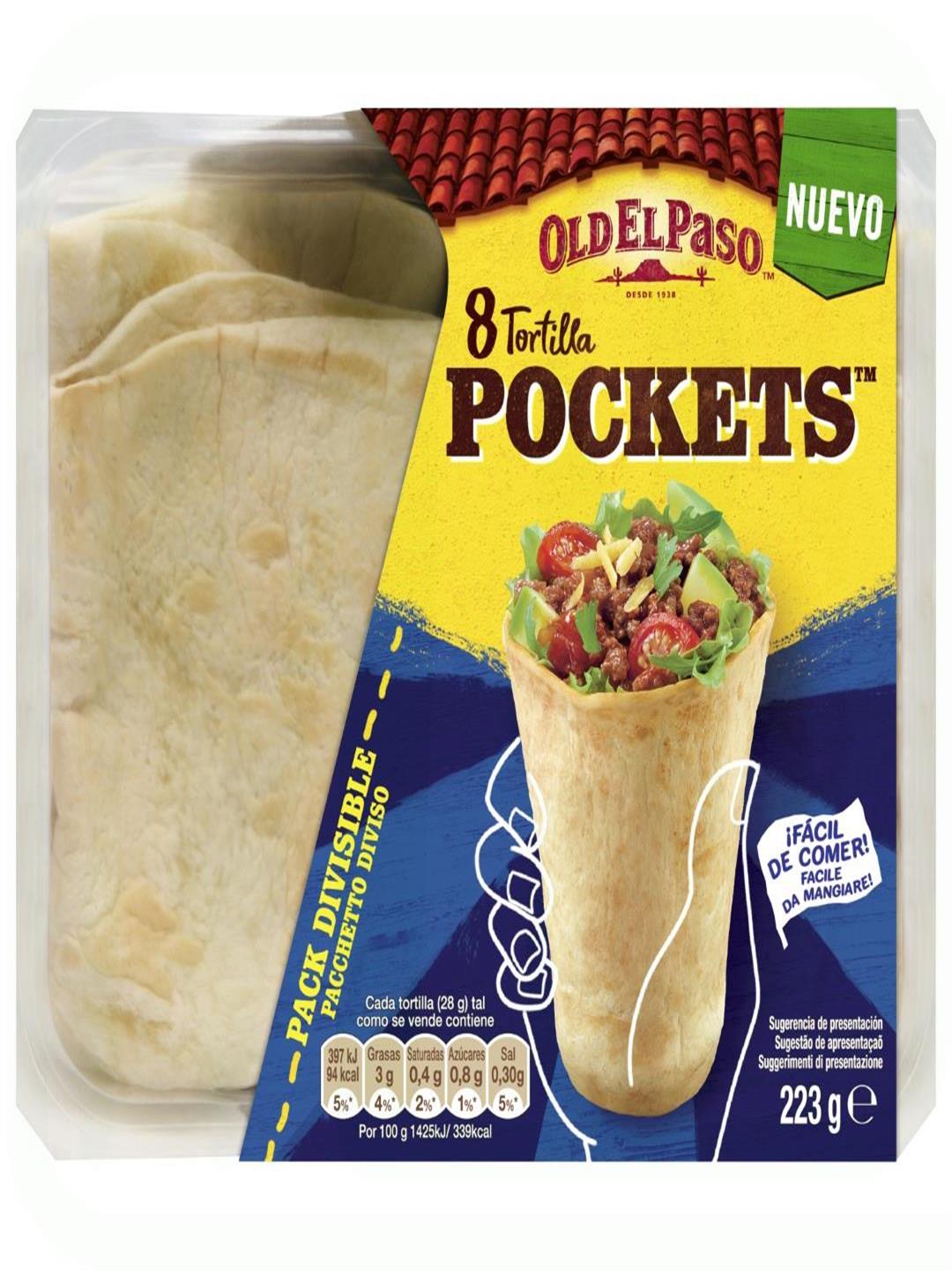 TORTILLAS MEXICANAS POCKET PACK-8 223 GR