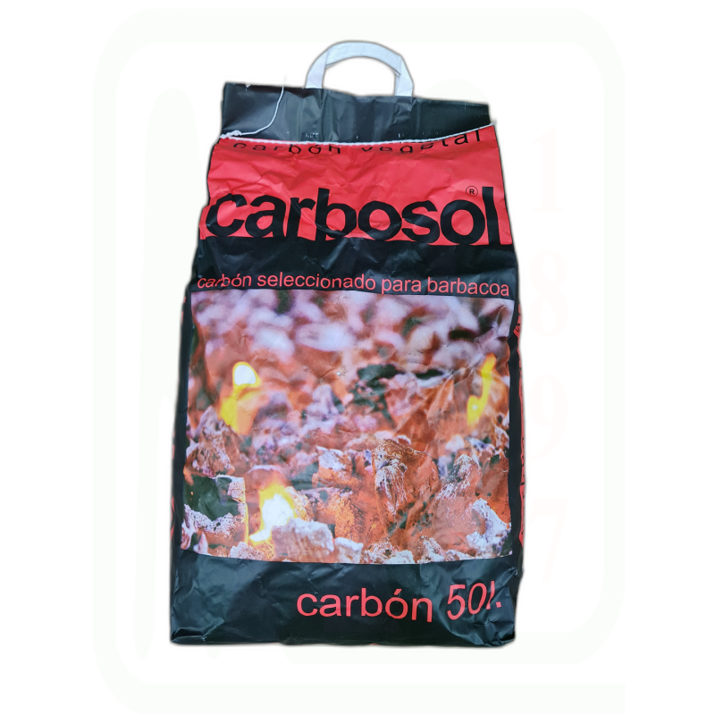 CARBON VEGETAL SACO 50/LT 