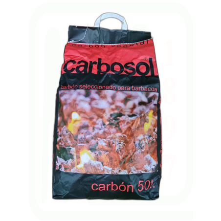 CARBON VEGETAL SACO 50/LT 