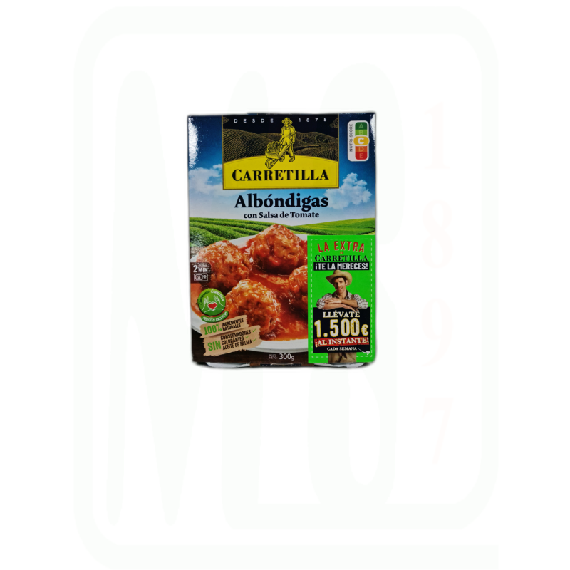 ALBONDIGAS SALSA TOMATE 300 GR