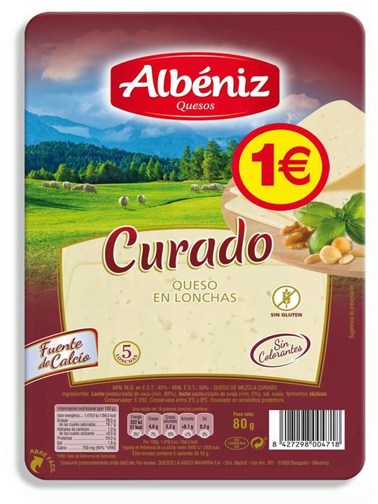 QUESO LONCHAS CURADO 65GR 