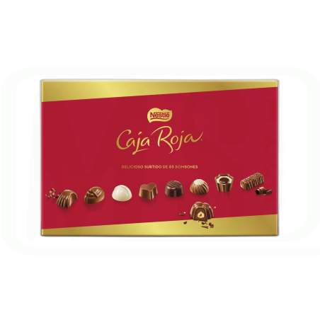 BOMBONES CAJA ROJA 800 GR