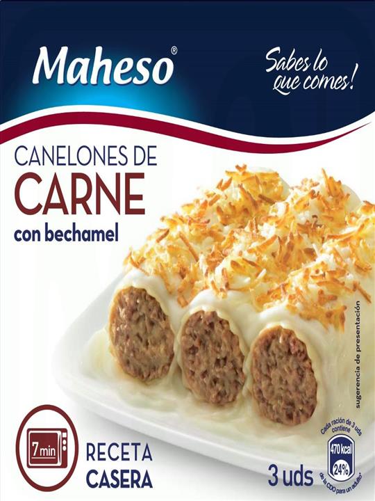 CANELONES CARNE 300GR