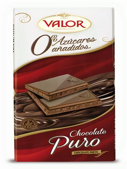 CHOCOLATE S/A PURO 100 GRAMOS