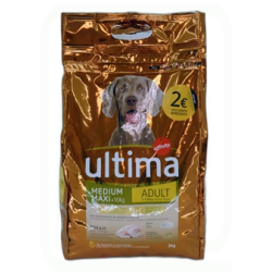 ALIMENTO ULTIMA PERROS POLLO ADULT 3 KG