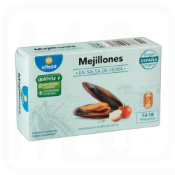 MEJILLONES SALSA VIEIRA LATA 69 GR