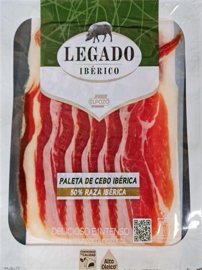 PALETA IBERICA CEBO LONCHAS 55 GRAMOS