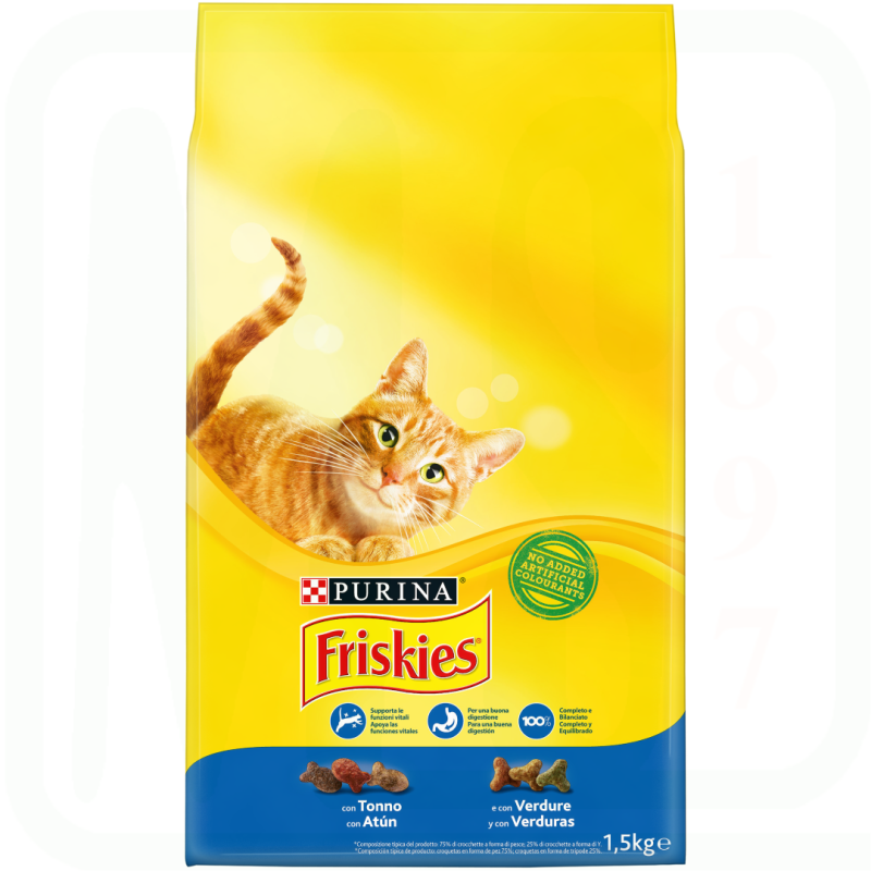 COMIDA GATOS CROQUETAS ATUN VERDURAS 1,5/KG