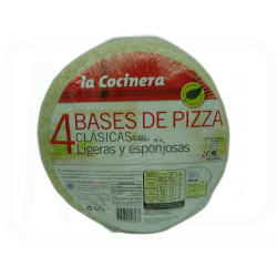 BASES DE PIZZA  4X130GR