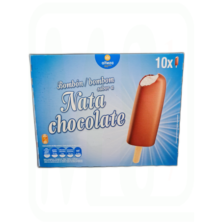 HELADO BOMBON NATA CHOCOLATE 10*75ML