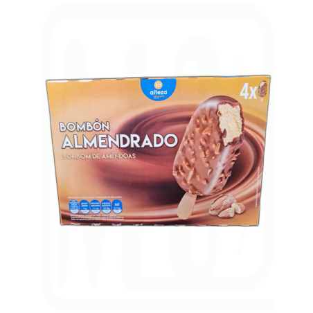 HELADO BOMBON ALMENDRA 4*120ML