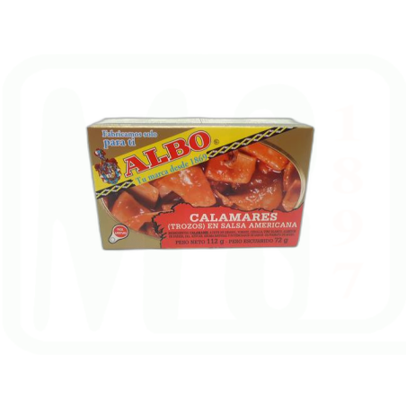 CALAMARES SALSA AMERICANA LATA 72GR