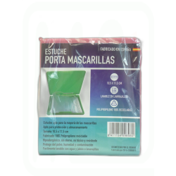 PORTA MASCARILLAS ESTUCHE