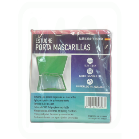 PORTA MASCARILLAS ESTUCHE