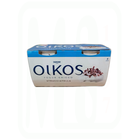 YOGUR OIKOS GRIEGO STRACCIATELLA PACK-4X 110 GR