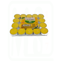 VELAS CITRONELA DE TE PACK-20