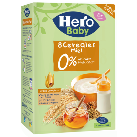 PAPILLA 8 CEREALES MIEL 340GR