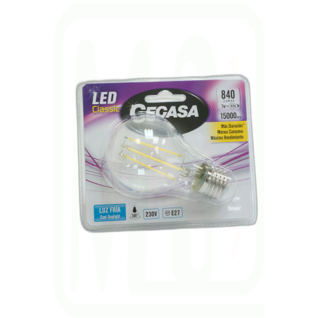 LAMPARA LED FILAM STAND E-27 -7W