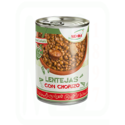 LENTEJAS CON CHORIZO L-415GR 