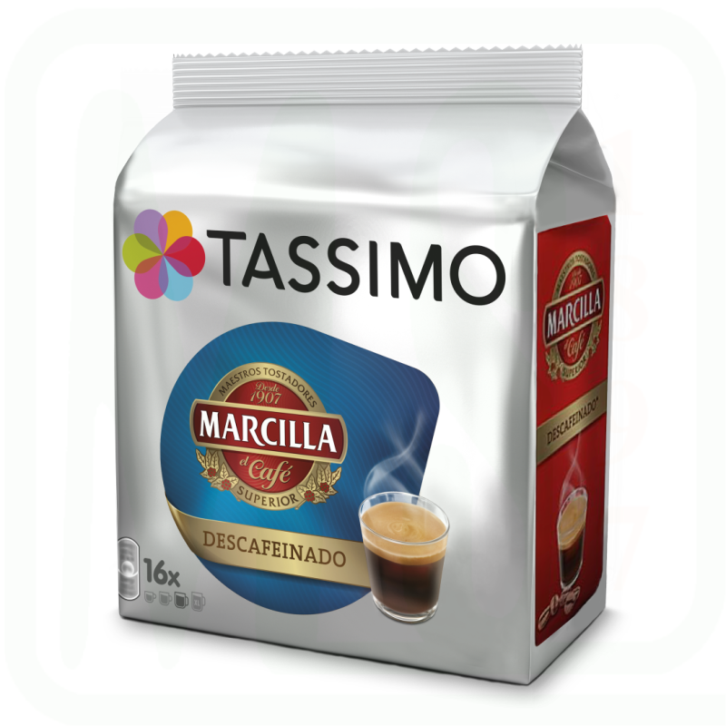 CAFE MARCILLA DESCAFEINADO PACK-16 CAPSULAS