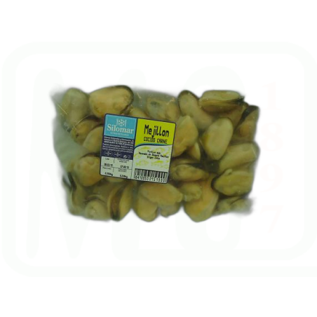 MEJILLONES COCIDOS CONGELADOS SIN CONCHA 225 GR