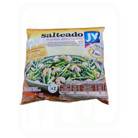 SALTEADO AJETES GAMBAS 450 GR