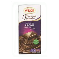 CHOCOLATE SIN AZUCAR LECHE 100 GR