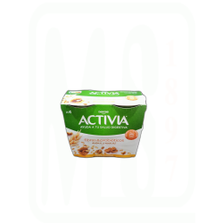 YOGUR ACTIVIA AVENA NUECES PACK-4