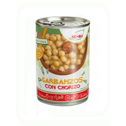 GARBANZOS CON CHORIZO LATA 415 GR