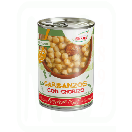 GARBANZOS CON CHORIZO LATA 415 GR