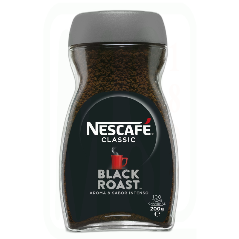 NESCAFE BLACK ROAST TARRO 200 GR