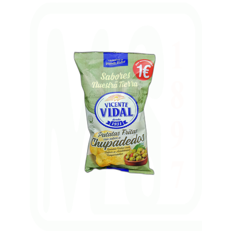 PATATAS FRITAS SABOR CHUPADEOS 100 GR